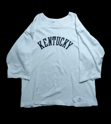 70s Champion 풋볼T XL 빈티지 면100 화이트