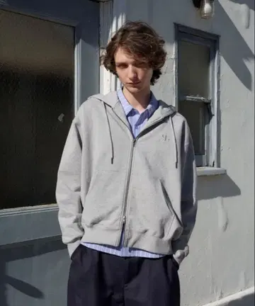 RegenGlanz 더블 지퍼 후드티