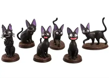 지지 고양이 피규어 6개 세트 마녀 배달부 키키
