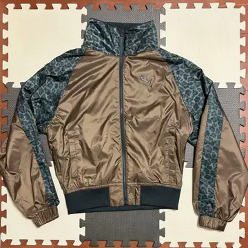 PUMA 나일론 자켓 레오파드 무늬