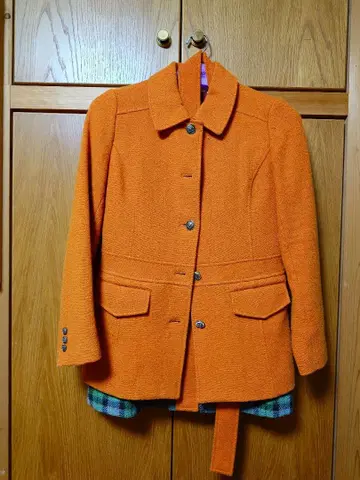 오렌지 테일러드 자켓
