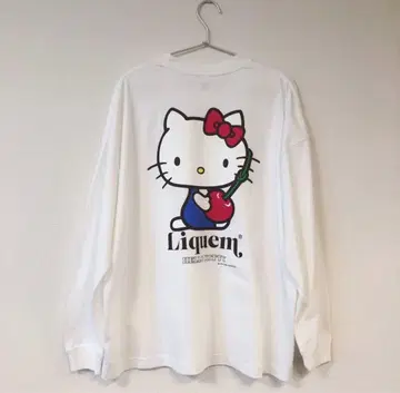 Liquem Hello kitty hugs Cherry / 롱 T셔츠