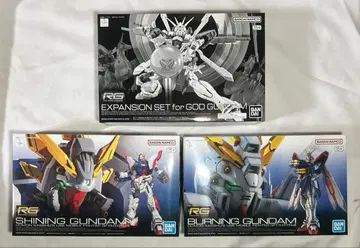 RG 갓건담 샤이닝 건담 확장 세트 3종 세트