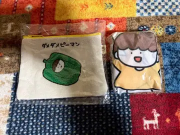 사카모토 코노미 토트백 복슬복슬 자수 파우치 세트1