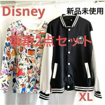 미사용 새상품 Disney 미키 바시티 자켓 XL 무료배송