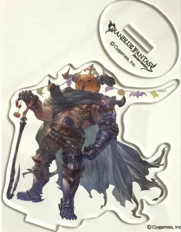 그랑블루 판타지 바자라가 아크릴 스탠드 미사용 아크릴 스탠드 할로윈