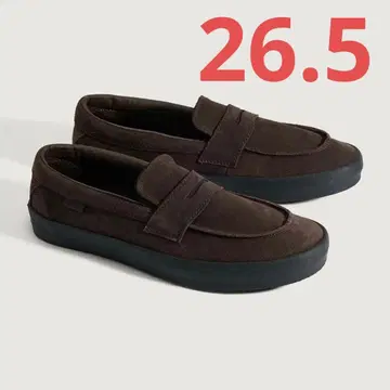 VANS 스케이트 로퍼 스웨이드 브라운 26.5