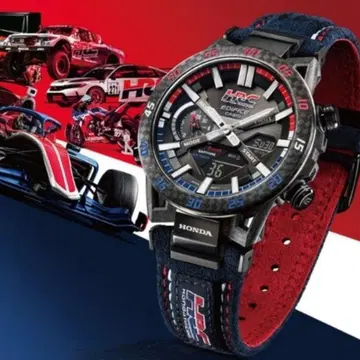 미사용 CASIO EDIFICE ECB-2000HR-1AJR 혼다