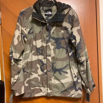 THE NORTH FACE 카모플라쥬 마운틴 후드티 L