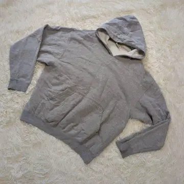 [ MUDDY FOX ] 풀오버 후드티 그레이 L 사이즈 심플 무지