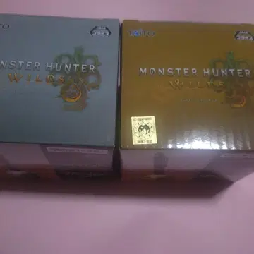 MONSTER HUNTER WILDS 골드 실버 세트