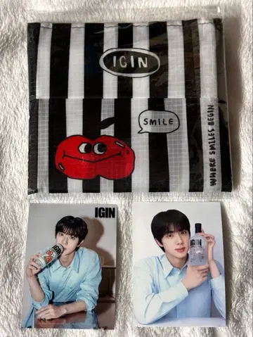 BTS 진 IGIN 팝업 굿즈 에코백 1