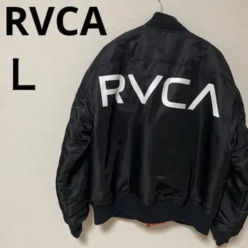 RVCA MA-1 플라이트 자켓 남성용 L 블랙