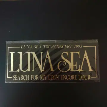 LUNA SEA 1993 앙코르 투어 굿즈
