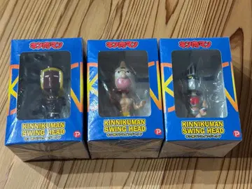 근육맨 스윙 헤드 3체 세트 미개봉 상자 약간의 흠집