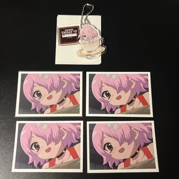 AMOCAFE Dr.STONE 아크릴 스탠드 키링 카드 루나