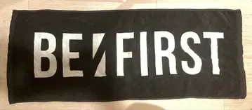 BE:FIRST 로고 타월 블랙
