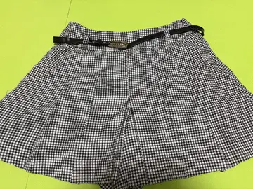 헤이세이 갸루 CECIL McBEE 체크 무늬 치마바지