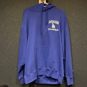 로스앤젤레스 다저스 후드 부착 후드티