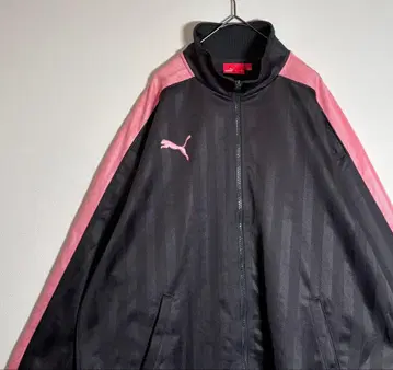 PUMA 푸마 자수 로고 백 프린트 로고 트랙 자켓