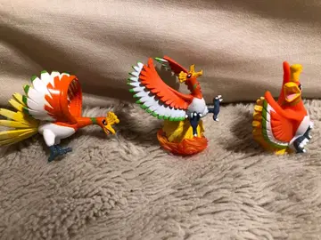 포켓몬 호우오우 3개 세트 손가락 인형 피규어