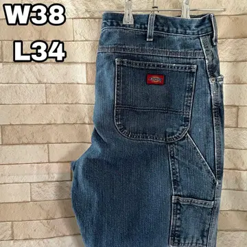 디키즈 페인터 팬츠 멕시코 데님 자수 38 x 34