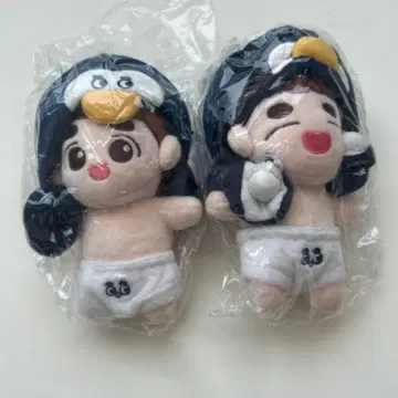 EXO 디오 봉제 인형 2체 세트