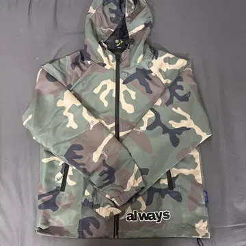 Always 카모 패턴 나일론 자켓 M 사이즈