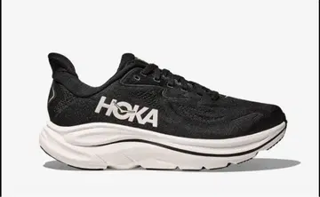 호카 클리프턴 10 블랙/화이트 7.5B