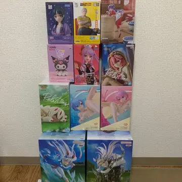 애니메이션 캐릭터 피규어 세트 11체