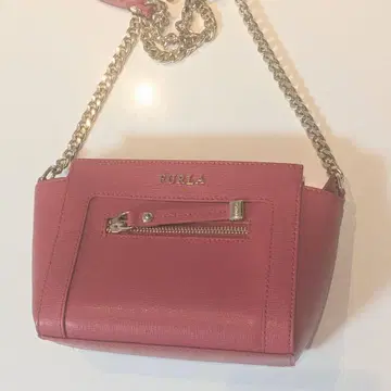 [ 새상품급 ] FURLA 레드 미니 숄더백
