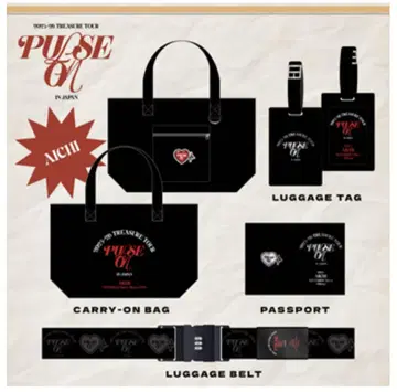 treasure 나고야 라이브 업그레이드 혜택 [블랙] 트래블 세트