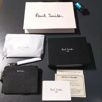 Paul Smith 블랙 코인 케이스 미사용 새상품