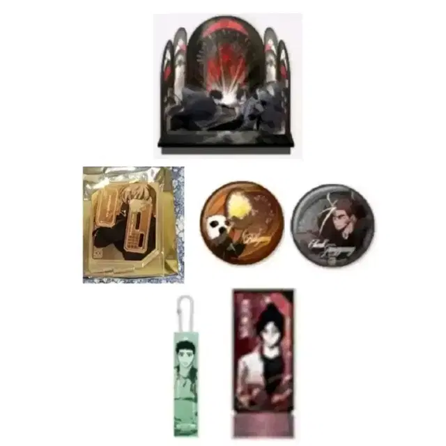 전지적 독자 시점 전독시 디오라마+아크릴 스탠드+캔뱃지+명언 키링+특전