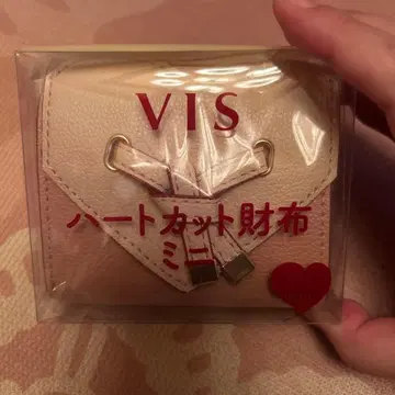 [미개봉 새상품] VIS 하트컷 미니 지갑