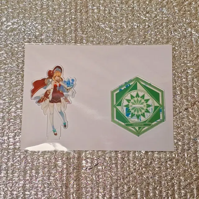 샬롯 아크릴스탠드 단품 로드오브히어로즈 로오히