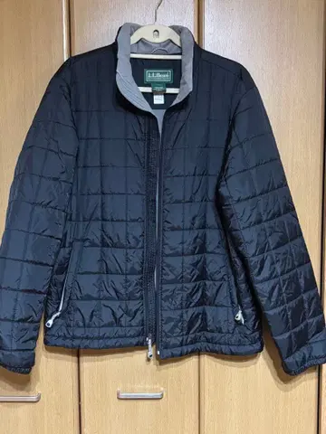 L.L.Bean 블랙 퀼팅 자켓