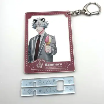 우타프리 란마루 트레이딩 사진풍 아크링 키링 FunDayDateVer.