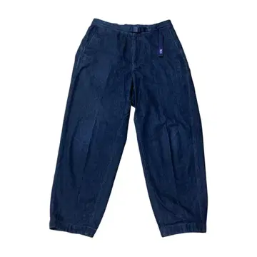 데님 와이드 테이퍼드 필드 팬츠 30