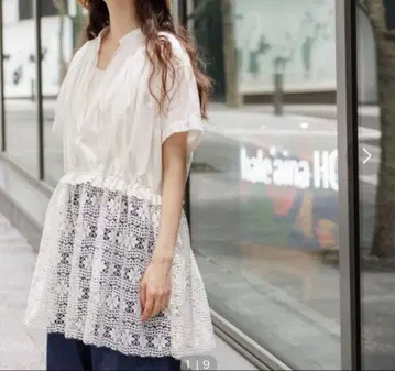 숏 슬리브 처치 튜닉