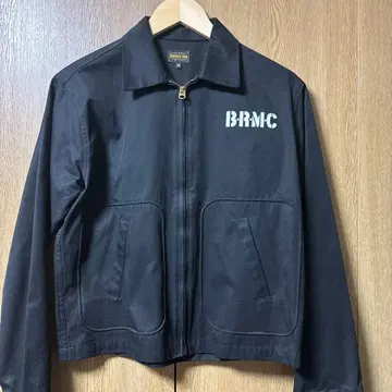 GROOVIN HIGH BRMC 로고 헤라클레스 점퍼 M 사이즈 블랙