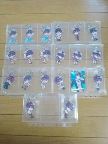 장미 가능 나나모리. 아크릴 키링 모음