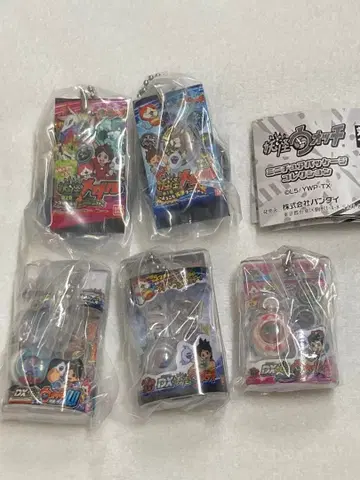 요괴워치 미니어처 패키지 컬렉션 전 5종 컴프 메루카리 택배 발송