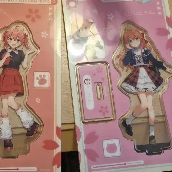 스시로X사쿠라미코 아크릴 스탠드 2종 세트