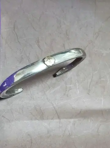 고로즈 goro's 타타키 메탈 얼굴 뱅글 사이즈 M