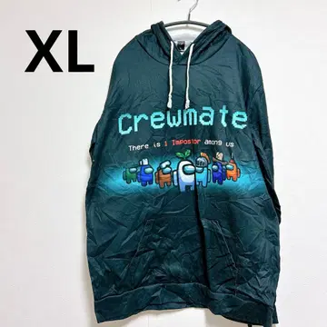 어몽 어스 크루메이트 후드티 [ XL ] 긴팔 후드