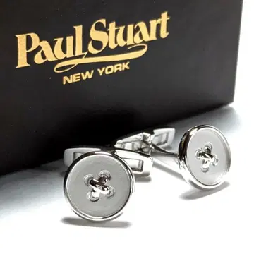 psc399 폴 스튜어트 커프 링크스 실버 925 버튼 디자인