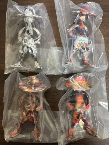 루피 피규어 4체 세트