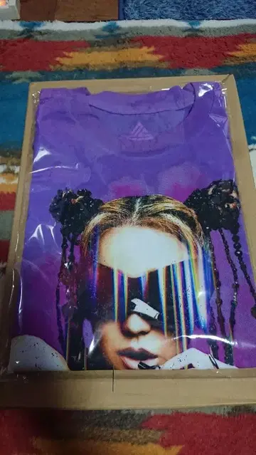 코다 쿠미 25주년 라이브 보라색 L 사이즈 T셔츠