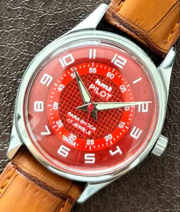 빈티지 남성용 손목시계 hmt 기계식 수동 와인딩